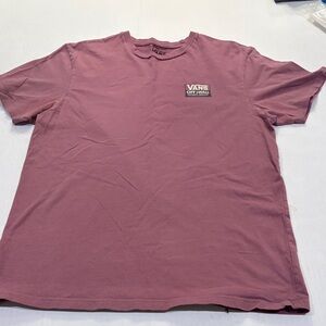Vans men’s medium Mauve Short-Sleeve Logo Tee